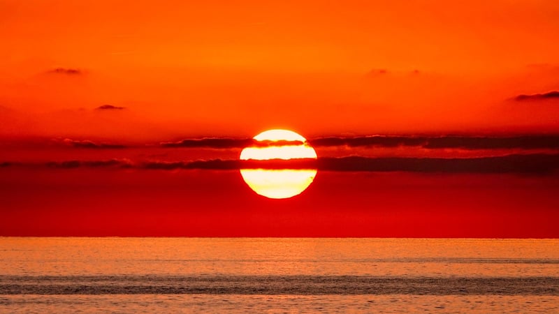 Romantic sunset